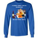 A Woman Cannot Survive On Wine Needs Corgis CustomCat