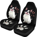 Adorable Bulldog Car Seat Covers (Set of 2) interestprint