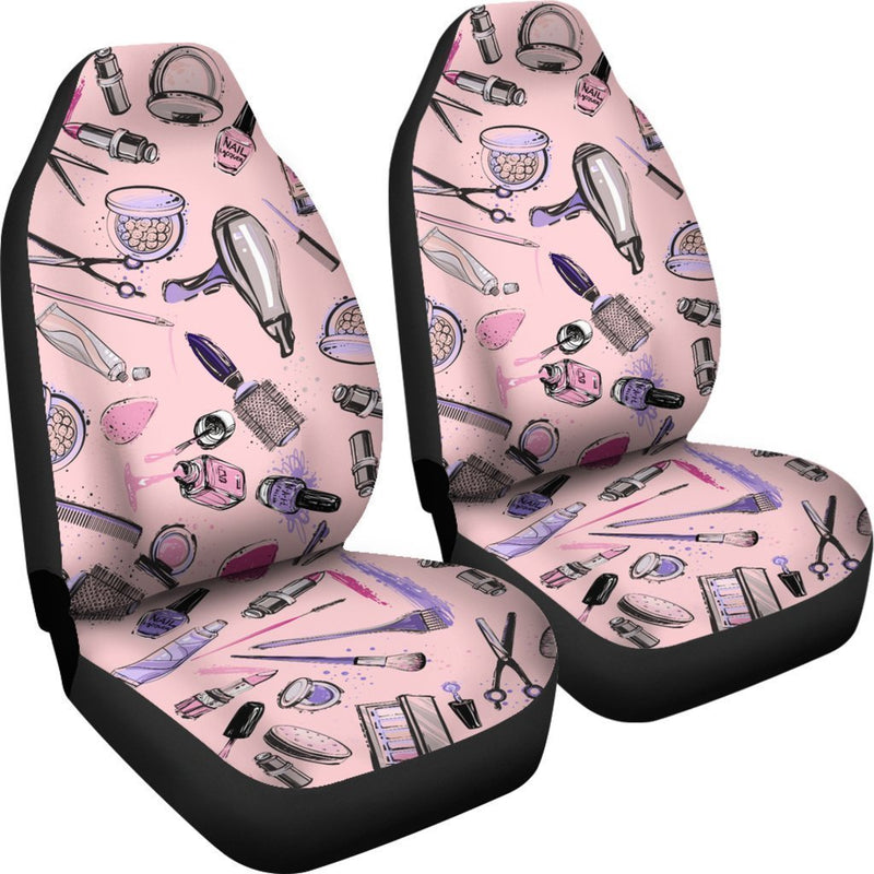 Adorable Hairstylist Tools Car Seat Covers (Set Of 2)