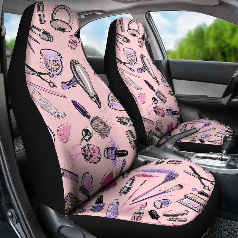 Adorable Hairstylist Tools Car Seat Covers (Set Of 2)