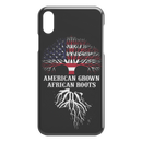 African American Black Girl Africa Melanin American Grown African Roots Black History Month iPhone Case teelaunch