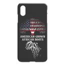 African American Black Girl Africa Melanin American Grown African Roots Black History Month iPhone Case teelaunch