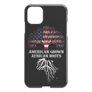 African American Black Girl Africa Melanin American Grown African Roots Black History Month iPhone Case teelaunch