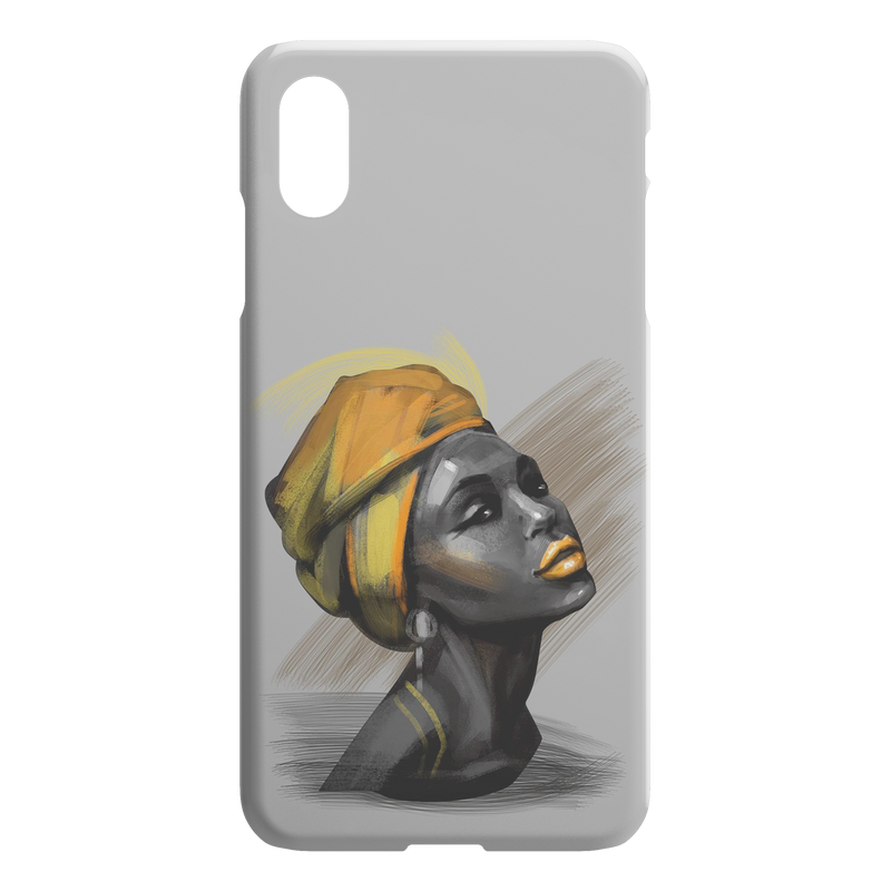 African American Black Girl Africa Melanin Art Black Women Black History Month iPhone Case