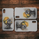 African American Black Girl Africa Melanin Art Black Women Black History Month iPhone Case