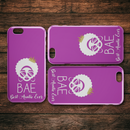 African American Black Girl Africa Melanin BAE - Best Auntie Ever iPhone Case