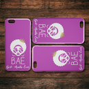 African American Black Girl Africa Melanin BAE - Best Auntie Ever iPhone Case