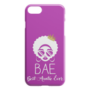 African American Black Girl Africa Melanin BAE - Best Auntie Ever iPhone Case