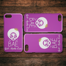 African American Black Girl Africa Melanin BAE - Best Auntie Ever iPhone Case