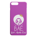 African American Black Girl Africa Melanin BAE - Best Auntie Ever iPhone Case