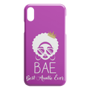African American Black Girl Africa Melanin BAE - Best Auntie Ever iPhone Case