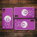 African American Black Girl Africa Melanin BAE - Best Auntie Ever iPhone Case