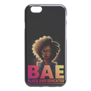 African American Black Girl Africa Melanin BAE Black And Educated Black History Month iPhone Case