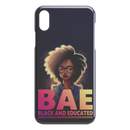African American Black Girl Africa Melanin BAE Black And Educated Black History Month iPhone Case