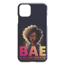 African American Black Girl Africa Melanin BAE Black And Educated Black History Month iPhone Case