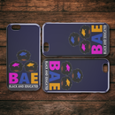 African American Black Girl Africa Melanin BAE Black And Educated iPhone Case