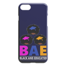 African American Black Girl Africa Melanin BAE Black And Educated iPhone Case