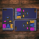 African American Black Girl Africa Melanin BAE Black And Educated iPhone Case