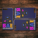 African American Black Girl Africa Melanin BAE Black And Educated iPhone Case