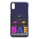 African American Black Girl Africa Melanin BAE Black And Educated iPhone Case