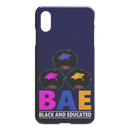 African American Black Girl Africa Melanin BAE Black And Educated iPhone Case
