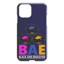 African American Black Girl Africa Melanin BAE Black And Educated iPhone Case