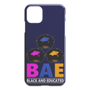 African American Black Girl Africa Melanin BAE Black And Educated iPhone Case