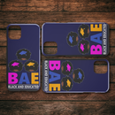 African American Black Girl Africa Melanin BAE Black And Educated iPhone Case