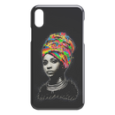 African American Black Girl Africa Melanin Black Women Colorful Art iPhone Case
