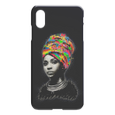 African American Black Girl Africa Melanin Black Women Colorful Art iPhone Case