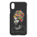 African American Black Girl Africa Melanin Black Women Colorful Art iPhone Case