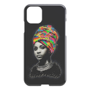 African American Black Girl Africa Melanin Black Women Colorful Art iPhone Case