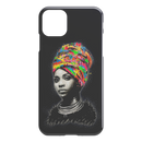 African American Black Girl Africa Melanin Black Women Colorful Art iPhone Case