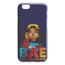 African American Black Girl Africa Melanin Cute Black Women BAE Black And Educated iPhone Case