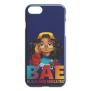 African American Black Girl Africa Melanin Cute Black Women BAE Black And Educated iPhone Case