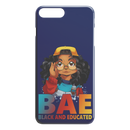 African American Black Girl Africa Melanin Cute Black Women BAE Black And Educated iPhone Case