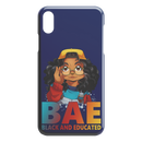 African American Black Girl Africa Melanin Cute Black Women BAE Black And Educated iPhone Case