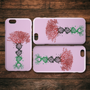 African American Black Girl Africa Melanin DNA My Root African iPhone Case teelaunch