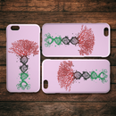 African American Black Girl Africa Melanin DNA My Root African iPhone Case
