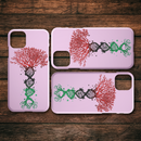 African American Black Girl Africa Melanin DNA My Root African iPhone Case