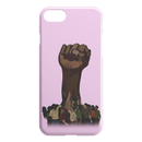 African American Black Girl Africa Melanin Strong Hand Black History Month iPhone Case