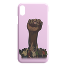 African American Black Girl Africa Melanin Strong Hand Black History Month iPhone Case