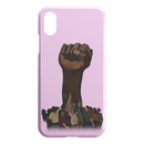 African American Black Girl Africa Melanin Strong Hand Black History Month iPhone Case
