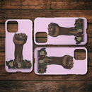 African American Black Girl Africa Melanin Strong Hand Black History Month iPhone Case