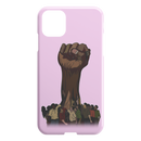 African American Black Girl Africa Melanin Strong Hand Black History Month iPhone Case