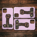 African American Black Girl Africa Melanin Strong Hand Black History Month iPhone Case