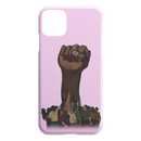 African American Black Girl Africa Melanin Strong Hand Black History Month iPhone Case
