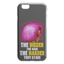 African American Black Girl Africa Melanin The Bigger The Hair The Harder They Stare iPhone Case