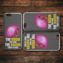 African American Black Girl Africa Melanin The Bigger The Hair The Harder They Stare iPhone Case