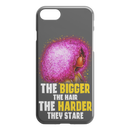 African American Black Girl Africa Melanin The Bigger The Hair The Harder They Stare iPhone Case